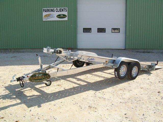 Remorque porte voitures LIDER 2000 kg ou 2500 kg de PTAC