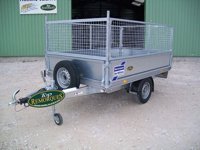 Remorque plateau utilitaire IFOR WILLIAMS Eurolight 25.15
