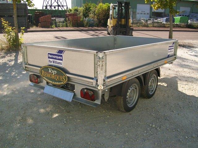 Remorque plateau utilitaire IFOR WILLIAMS Eurolight